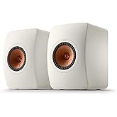 KEF LS50 Meta Passive Bookshelf Speakers - Pair (Mineral White)