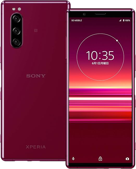 Amazon ソニー Xperia5 Simフリースマホ 日本正規代理店品 防水 防塵 Snapdragon 855 ストレージ128gb レッド J9260jp R 家電 カメラ オンライン通販