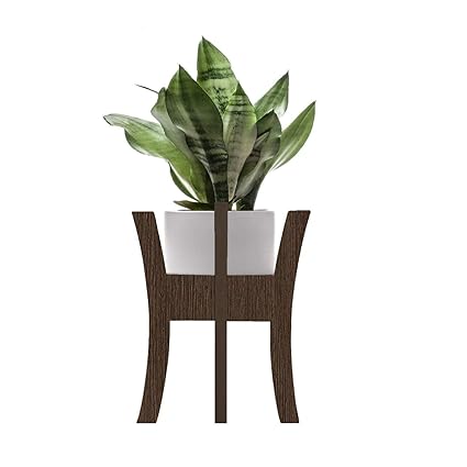 Vyani - Conza Wooden Plant/Planter/Pot Stand - Home Decor - Home, Office, Shop, Showroom - Pot Diameter Space up to 7