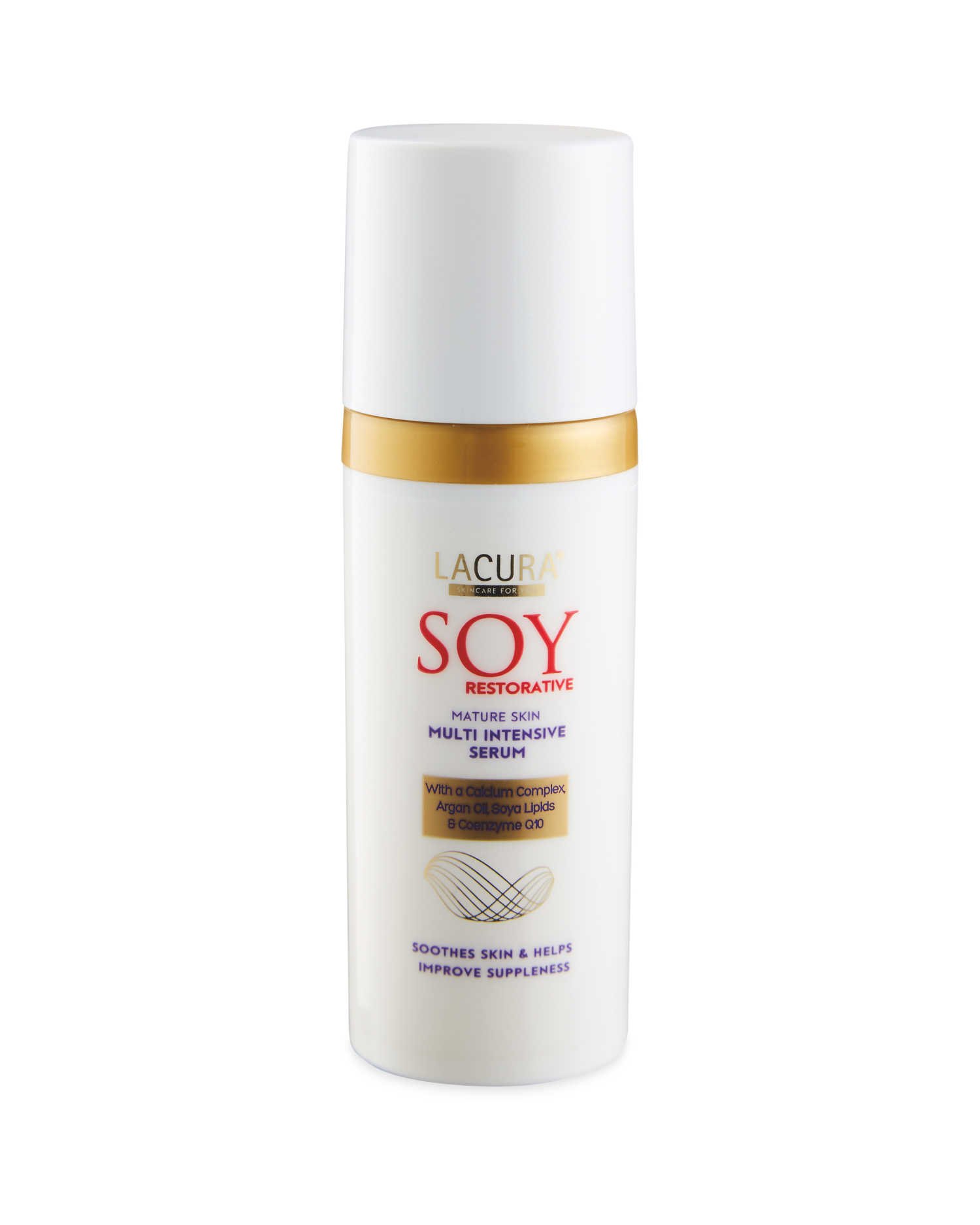 Aldi Lacura Soy Restorative Multi Intensive Serum with Argan Oil, Soya
