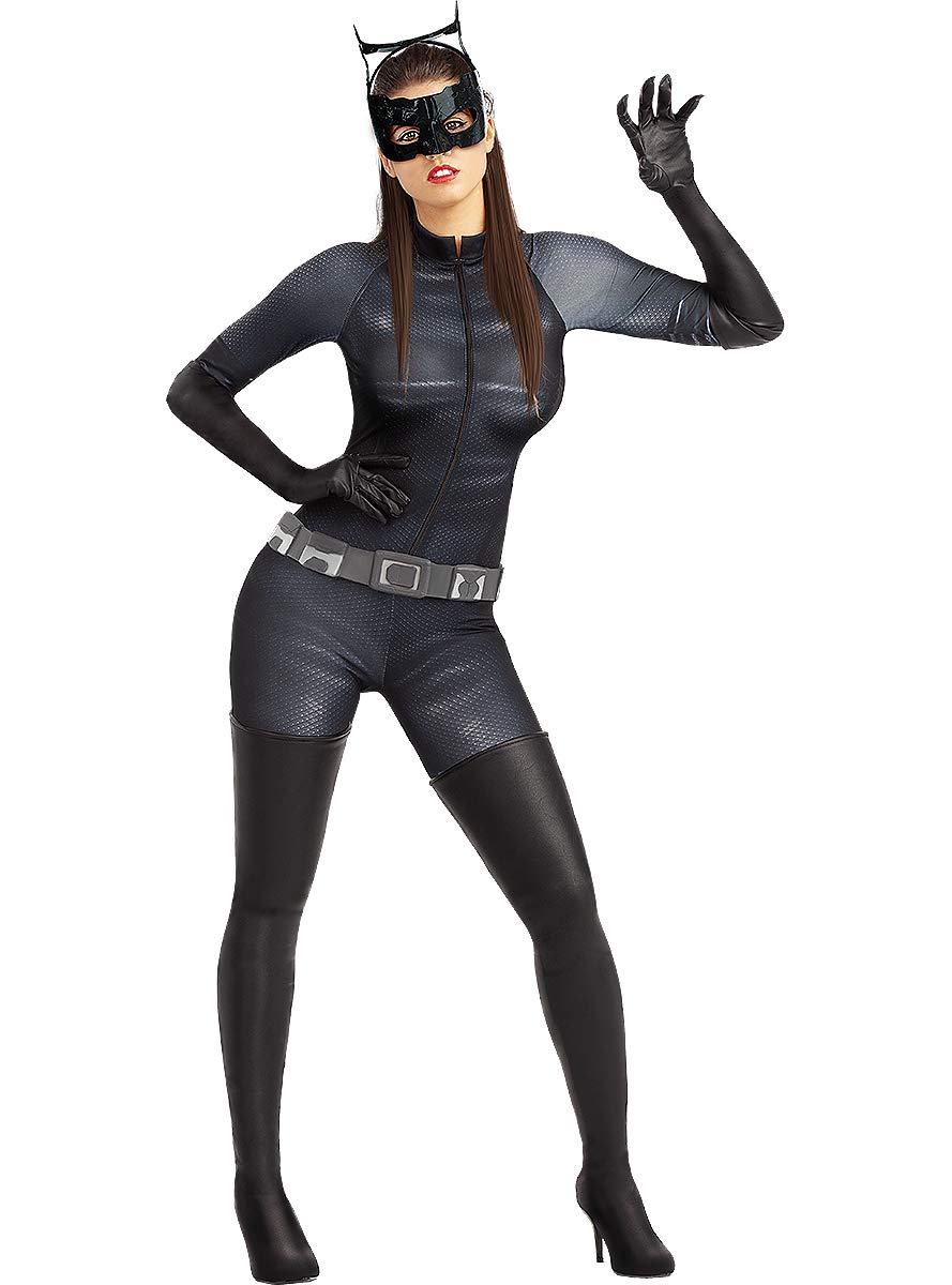 Funidelia | Catwoman costume 100% OFFICIAL for woman size XL Woman cat, Superheroes, DC Comics, Villains, costume accessory - Fun costumes for your parties