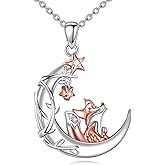 Grmdit Animal Necklace for Women 925 Sterling Silver Animal Pendant Necklace Jewelry Gifts for Animal Lovers