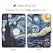 Kandouren Case Cover for Kindle Paperwhite - Van gogh Starry Night ,Light Slim Leather Cover with Autowake(Fit 6 inch Amazon Kindle Paperwhite 2013 2015 2016),blue color book