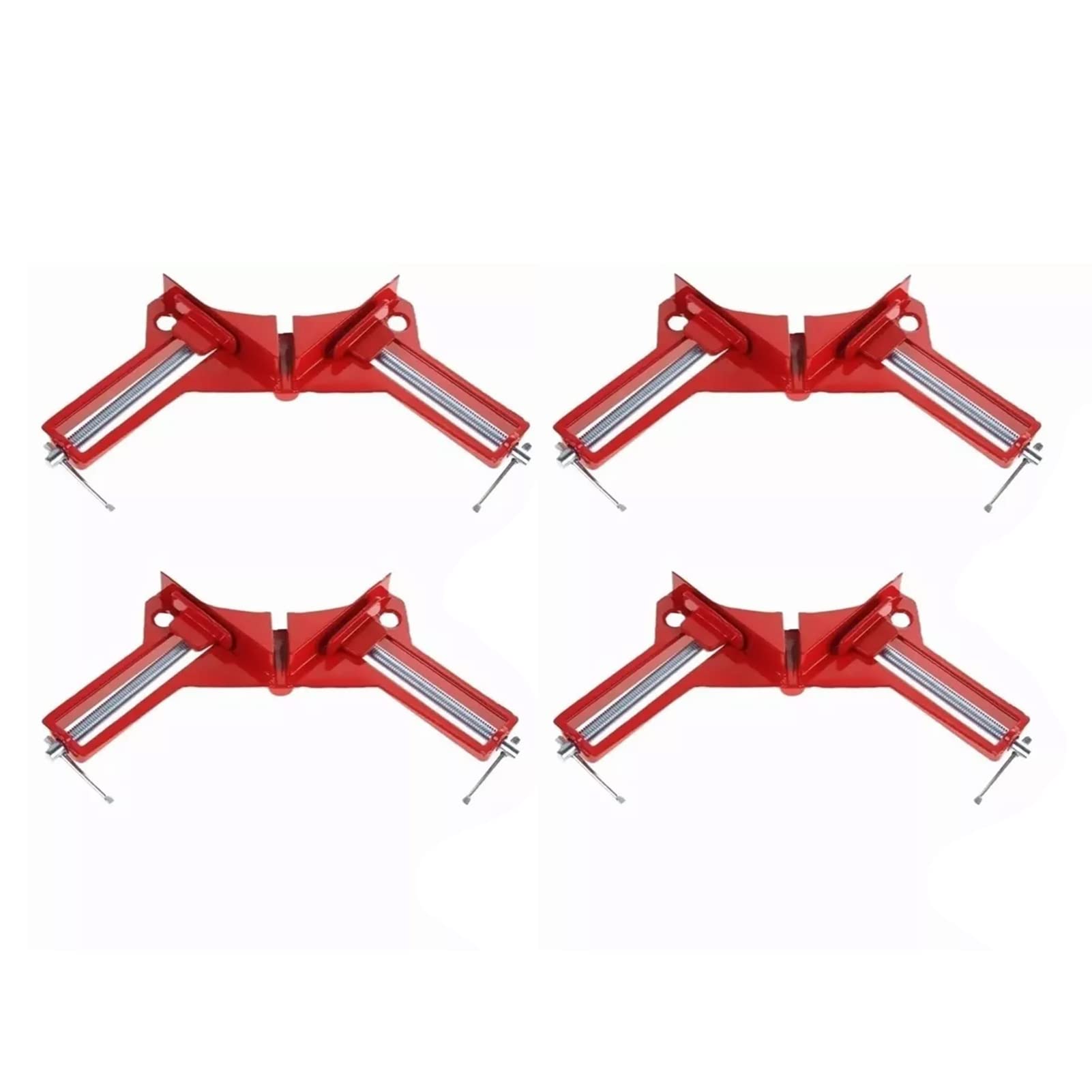 4Pcs Right Angle Clamp, Clamps for Corners DIY Hand Tools Picture Frame Corner Clamps Adjustable Wood Vice Miter Clamp for Picture Photo Frame Glass