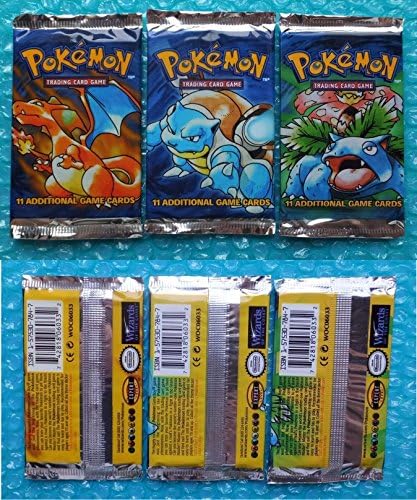 TOP SATISFIED 1999 P0k3m0n Base Set Booster Pack - Box Fresh Factory Sealed Mint!