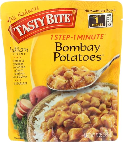 TASTY BITE BOMBAY POTATOES 10 OZ