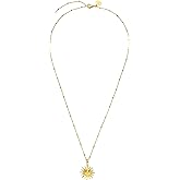 Purelei® Sun Necklace: Waterproof & Adjustable, Chain with sun pendant, 20 to 22 inch adjustable length, 18K Gold plated stainless steel