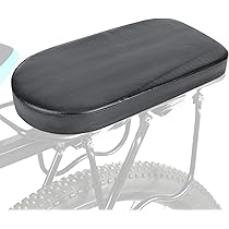 YIJU Bicycle Seat With Backrest - Comfortable PU Leather Saddle For Mountain & Road Bikes