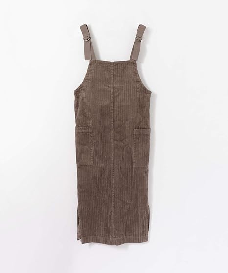 Amazon センスオブプレイス ワンピース ドレス コーデュロイジャンパースカート レディース 97 26a109 Mocha Free ワンピース チュニック 通販