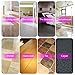 Fushing 5Pcs Steam Mop Pads, Washable Microfiber Cleaning Steamer Replacement Pads for Shark Steam & Spray Mop S3101 S3251 SK460 SK410 S3101n2 S3250 SK435CO SK140 SK141,White