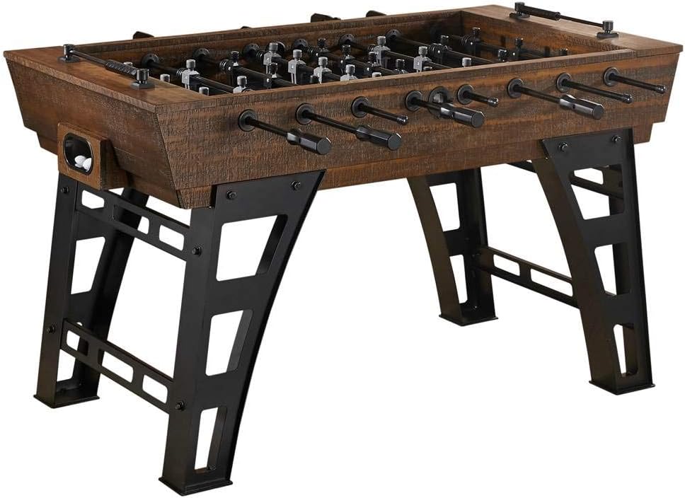American Heritage Pritchard Foosball in Reclaimed Brown Finish