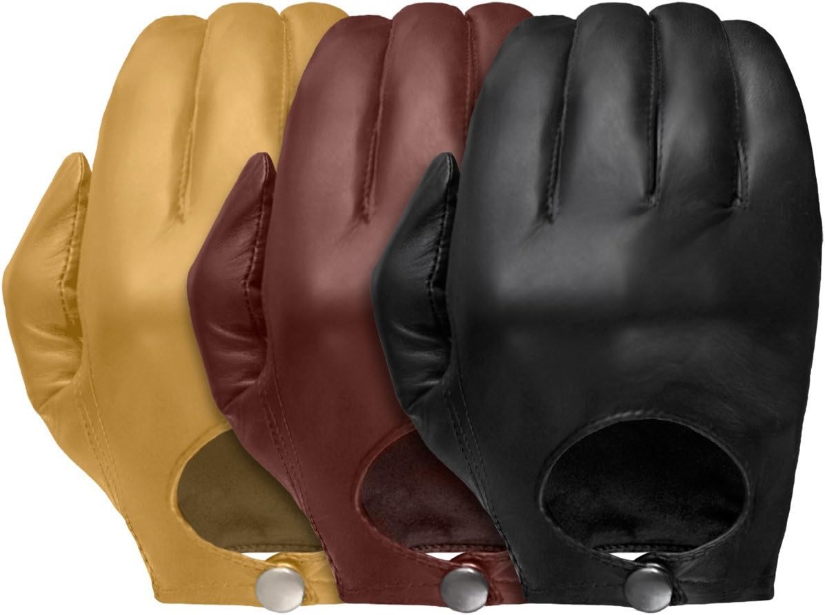 TD303 Stealth Ultra Thin Leather Gloves, by Tough Gloves