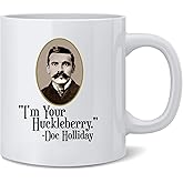 Poster Foundry Im Your Huckleberry Doc Holliday Quote Coffee Mug 12oz
