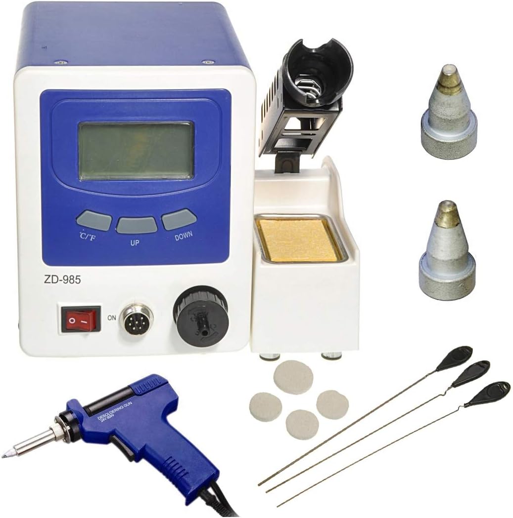 Soldering station desoldering machine - tin suction unit ZD-985 130W