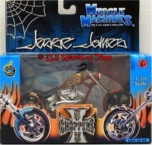 Jesse James (West Coast Choppers) El Diablo 2 1:18 Scale by Jesse James West Coast Choppers