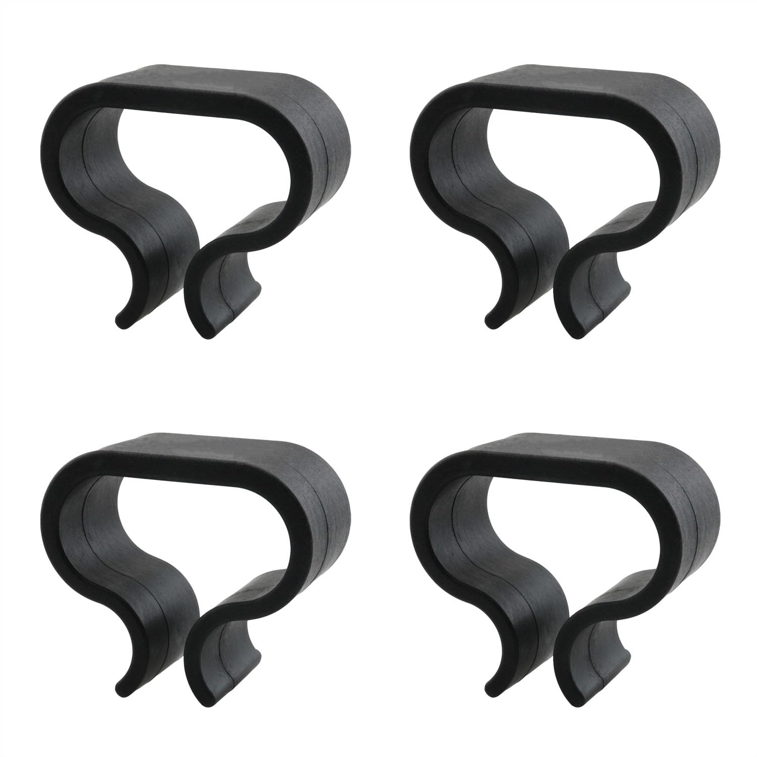 Photo 1 of HJGarden 4pcs Sofa Rattan Furniture Clamps Foam Wheel Fittings EVA Plastic Fittings Chair Fastener Clips Sectional Connector Non-Slip Patio Furniture Alignment Clamps