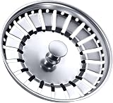 Tomario Stainless Steel Kitchen Sink Strainer Plug 84mm 304 Thickened