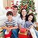 Aneco 6 Pack Christmas Toys Headbands Santa Headbands Reindeer Antlers Headband for Cosplay or Christmas Party Supplies