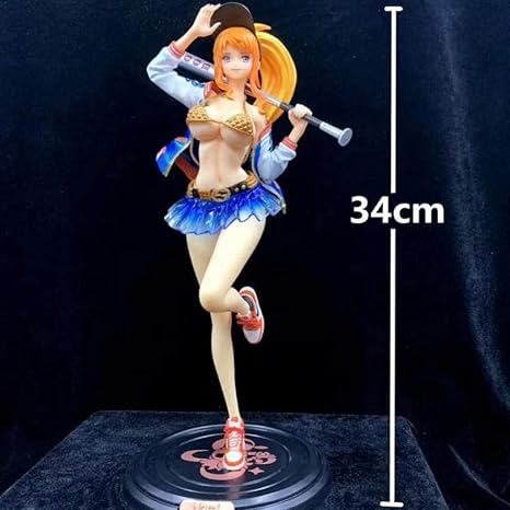 Amazon Co Jp アニメone Piece海賊ナミファッションスタイルの図モデルのおもちゃの32センチメートル Ajmyll ホーム キッチン