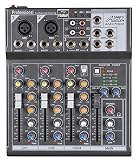 Audio2000'S AMX7303 Professional Four-Channel&nbsp;Audio Mixer&nbsp;with USB and DSP&nbsp;Processor