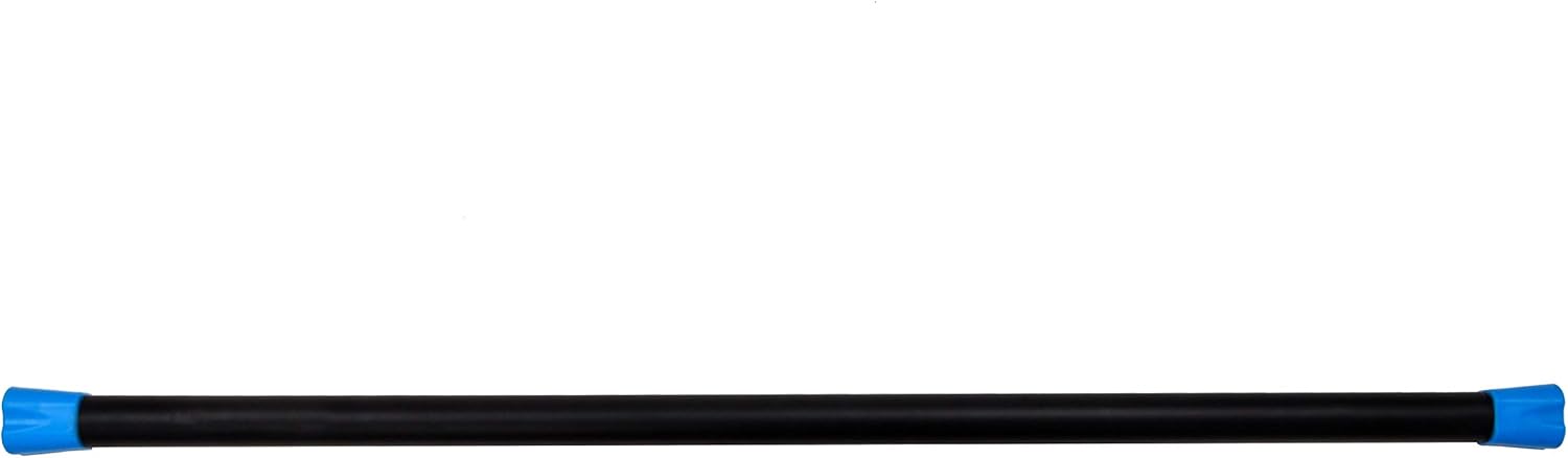 Sporzon! Total Body Workout Weighted Bar Weighted Workout Bar Weighted Exercise Bar, Blue : Sports & Outdoors