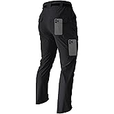 Men's Hiking Cargo Work Pants Lightweight Waterproof Quick Dry Camping Fishing Travel Outdoor Pants