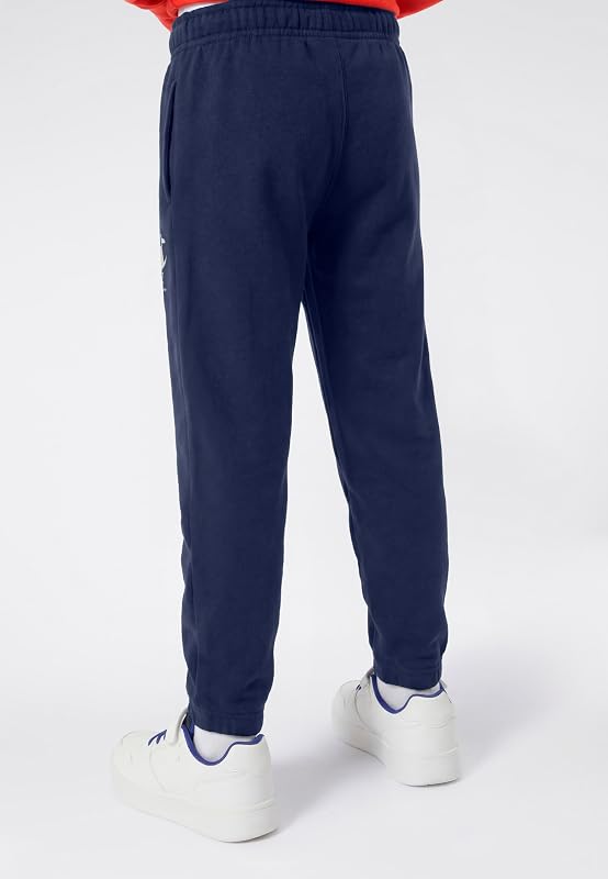 Pantaloni della Tuta da Ragazzo con Polsino Elastico Grafico, Blu (Bs561), 34-37
