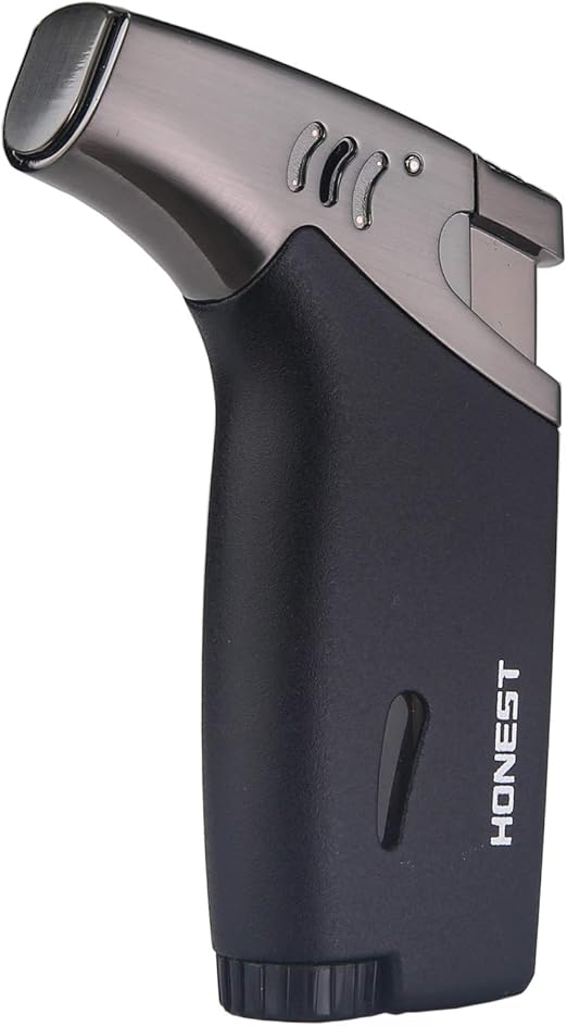 Promise by Honest Jet Torch Cigar Lighter, Power Flame Adjustable