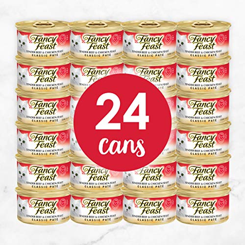 Fancy Feast Beef & Chicken Pate Cat Food - Image 2