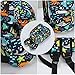 Zicac Children's Cute Canvas Backpacks Toddler Backpack (M, Blue)