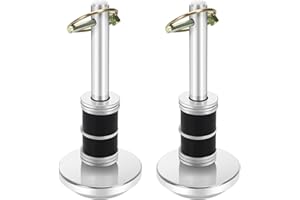 RGQSUN 2PCS Snow Plow Skid Shoes Snowplow Compatible with ATV UTV Moose (5/8" Shaft Size),Replacement Tractor Snow Plow Blade