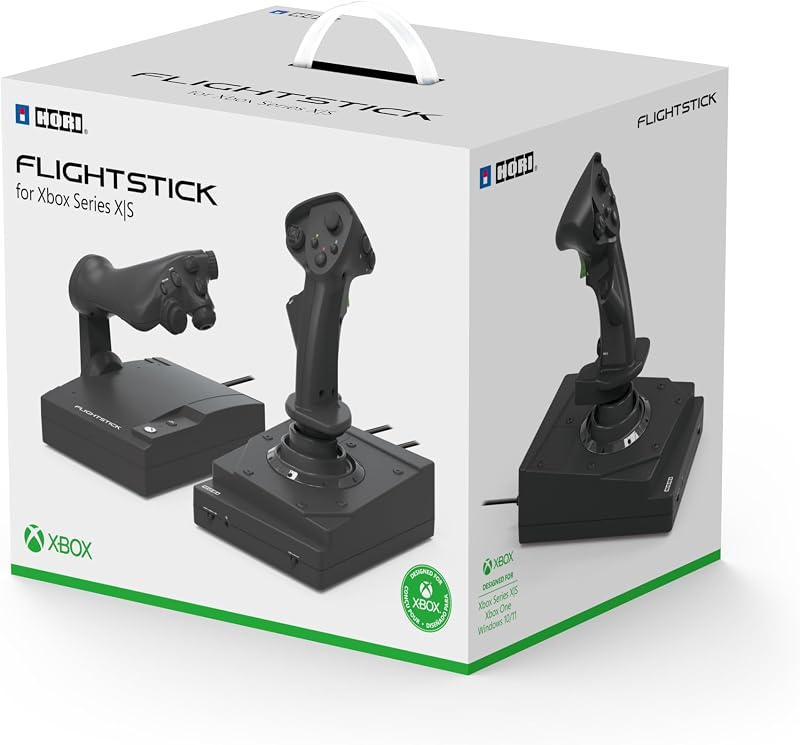 HOTAS Flight Stick Designed for Xbox Series X|S, Xbox One and PC - Officially Licensed by Microsoft