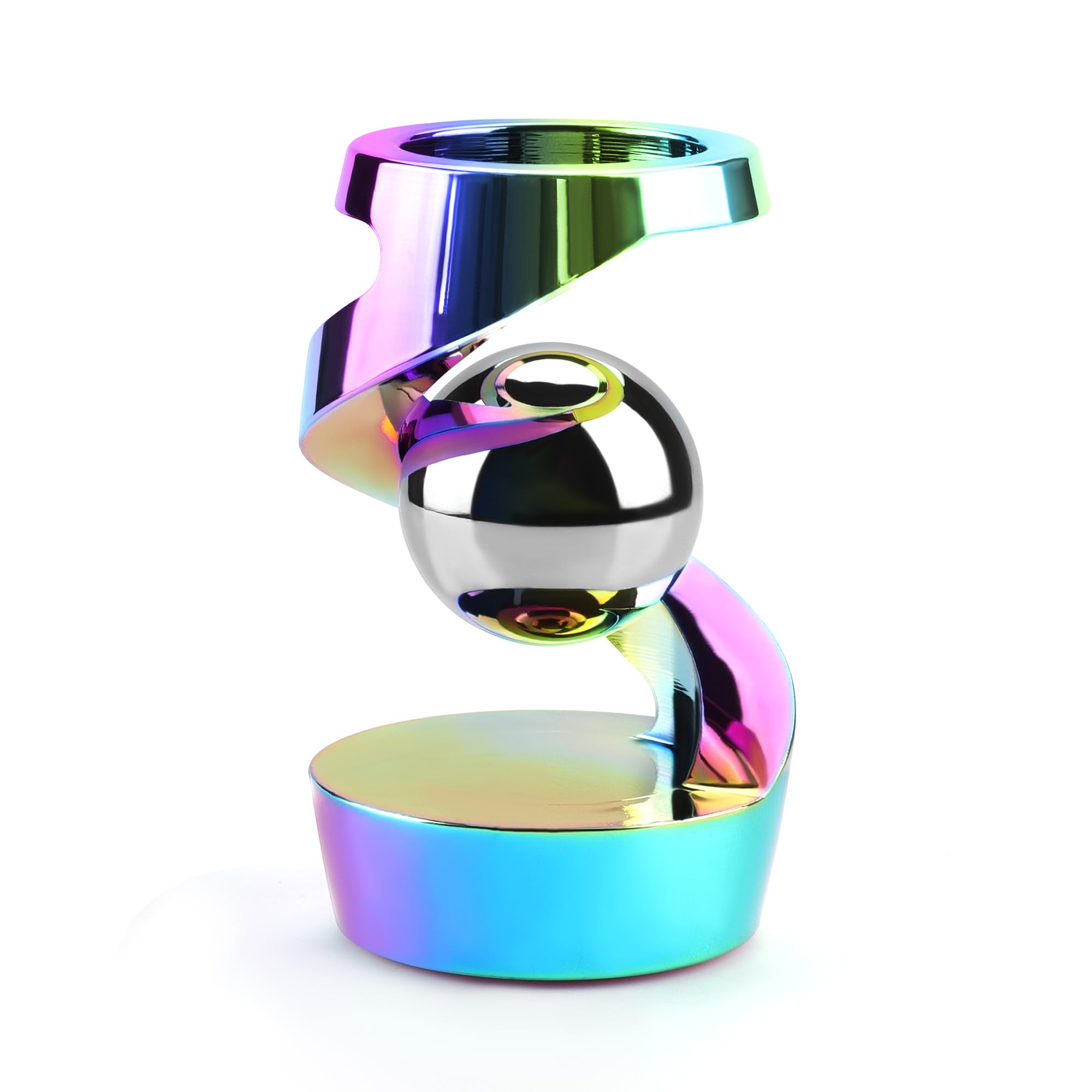 Photo 1 of DOLASEV Kinetic Desk Toys, Kinetic Spinning Desk Toys for Office for Adults, Desk Fidgets for Adults, Kinetic Spinning Fidget Toy (Rainbow)