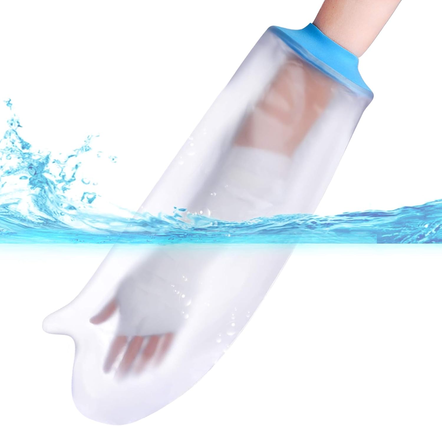 Waterproof Cast Cover, Wound Protector for Shower Bath,Soft