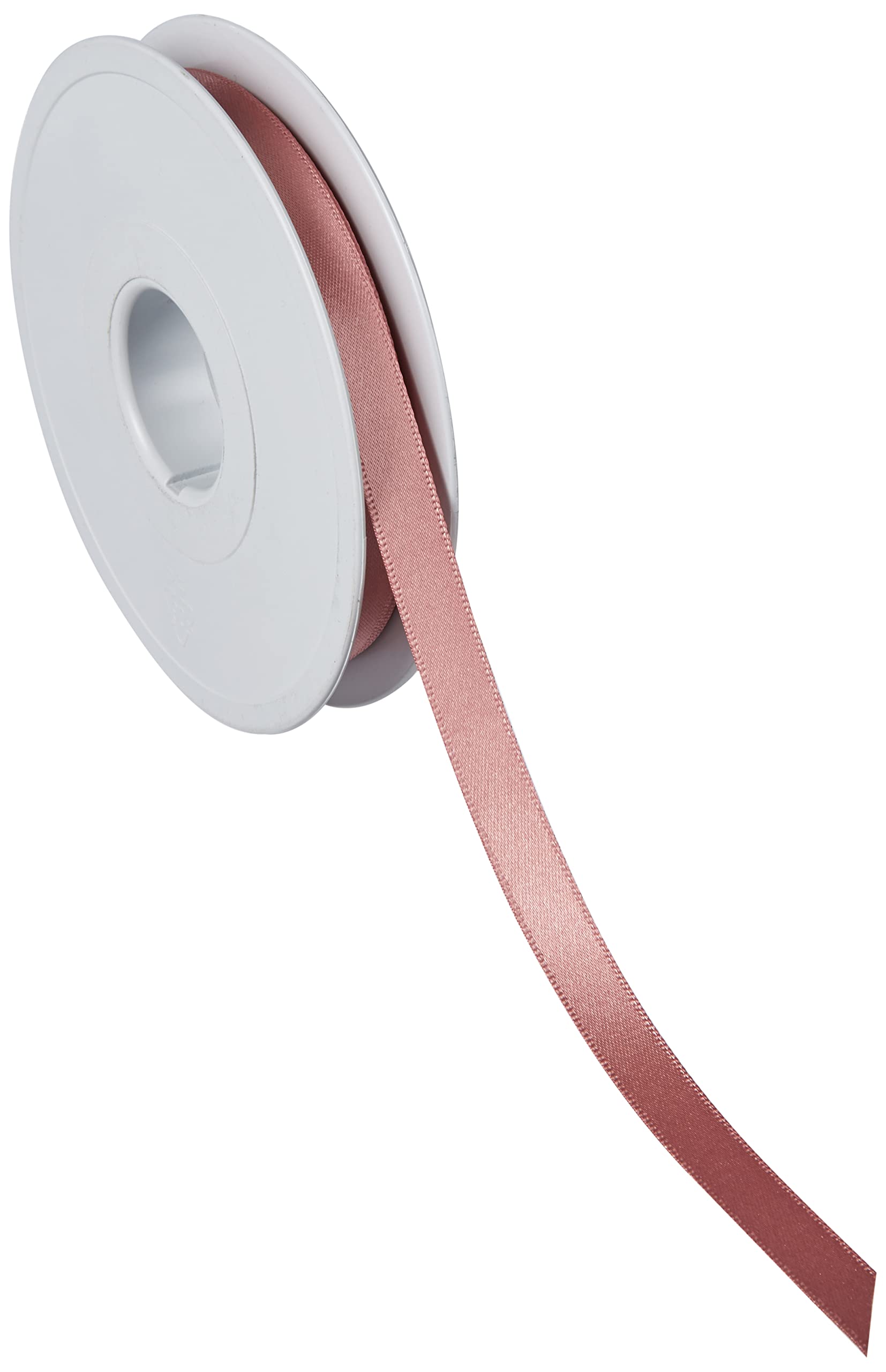 Berisfords Double Satin Ribbon, Dusky Pink, 10 mm