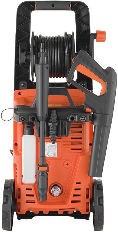 Lavadora de alta pressão black+decker com limpador de pátio e escova fixa bxpw2200pe, deluxe (2200 w, 150 bar, 440 l/h)