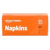 Amazon Basics Everyday Paper Napkins, 400 Count
