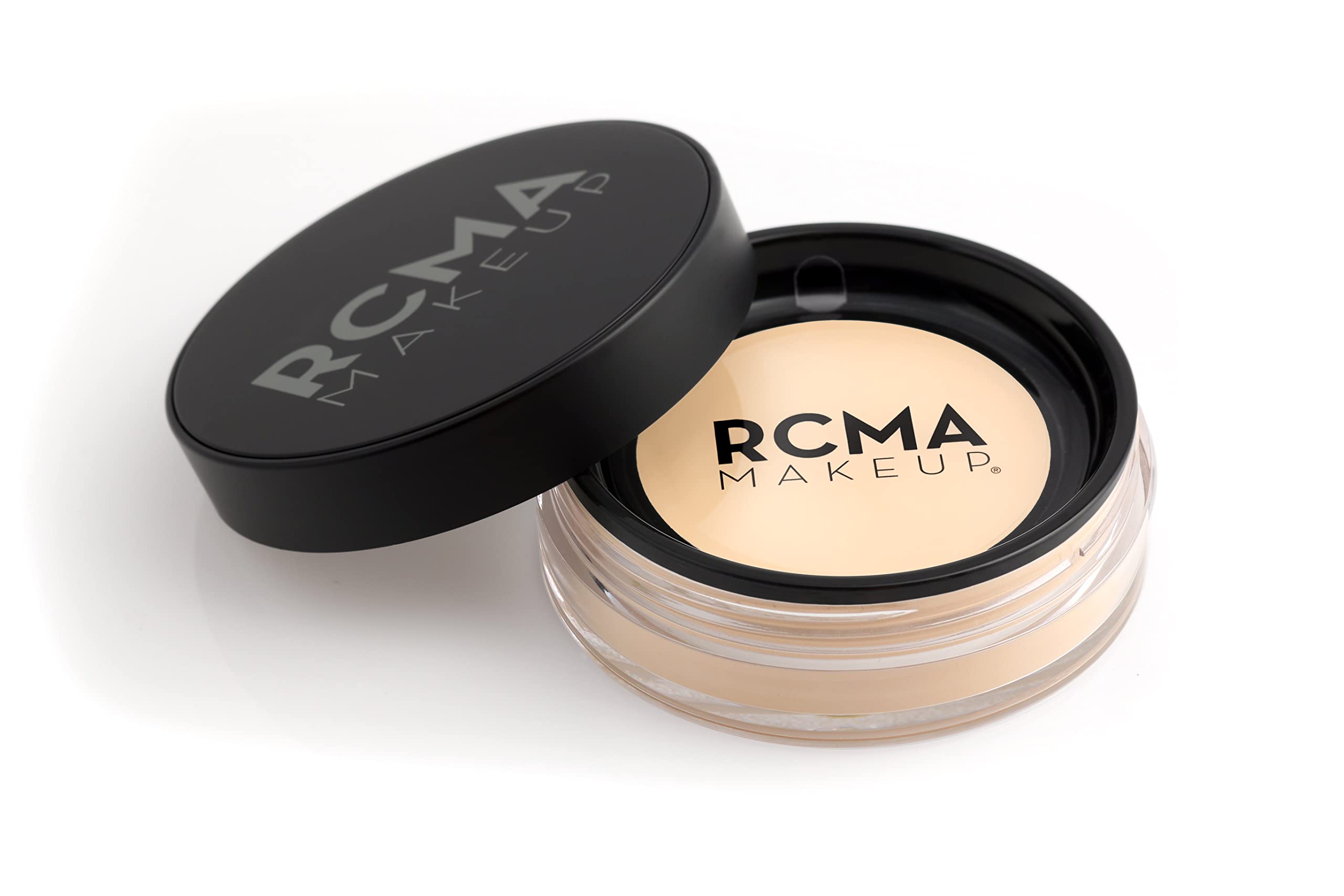 RCMA Premiere Loose Powders - Talc & Paraben Free Translucent Foundation or Finishing HD Pro Makeup with Blurring Smoothing Effect - Color Amber