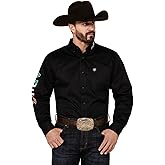 Ariat Mens Team Logo Twill Fitted Shirt