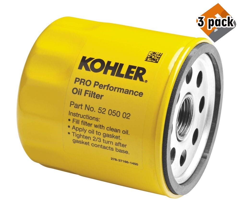 Mv20 And K582 Kohler 52 050 02 S Engine Oil Filter Extra Capacity For Ch11 Mv16 Ch15 2 Pack Cv22 M18 M20 Cv11 Lawn Mower Replacement Parts Kolenik Mowers Outdoor Power Tools