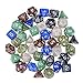 eBoot 42 Pieces (6 x 7) Polyhedral Dices Game Dices Assorted Colors for Dungeons and Dragons DND MTG RPG with 6 Pack Black Pouches, 6 Sets of d20, d12, 2 d10 (00-90 and 0-9), d8, d6 and d4