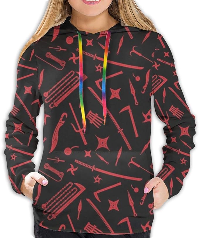 pink ninja hoodie