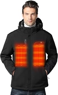 Venustas Men's Heated Jacket 