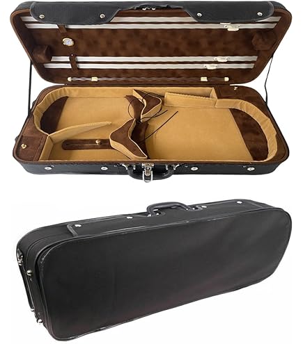 Amazon.com: Adjustable Violin Viola Double Case – Holds 4/4 Violin