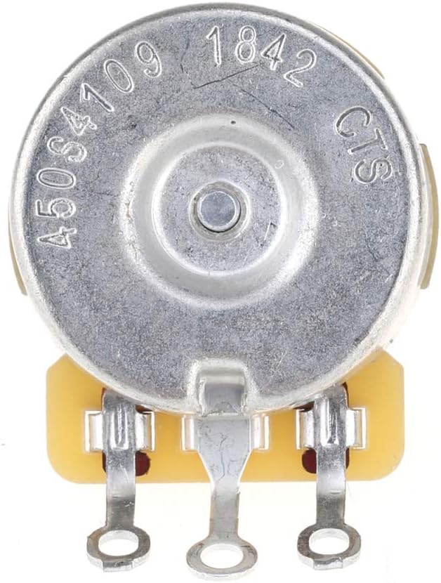 CTS 450 B250K Pot Short Split Shaft 1/4 Inch 10% Linear Taper Potentiometer for Electric Guitar Bass, 1.69 pollici - Image 3
