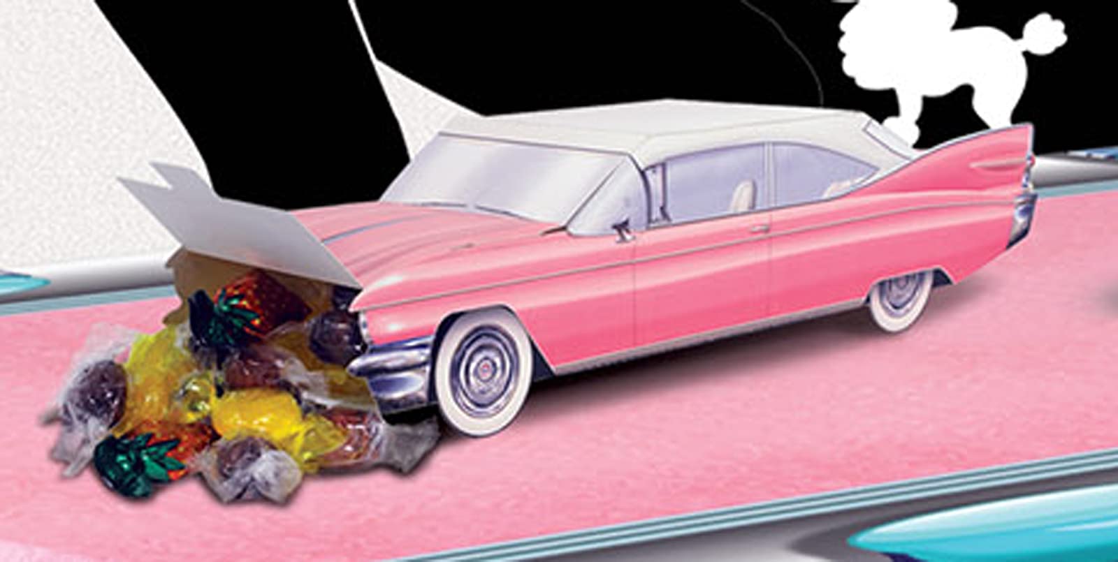 Beistle 50's Cruisin' Car Centerpiece
