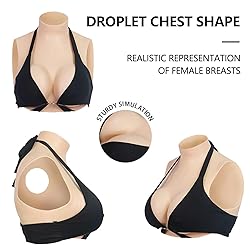 Fake Boobs, B-S Cup, Breast Plates