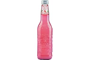 Galvanina - Red Grapefruit With Pulp - Premium Organic Italian Sparkling Fruit Beverage - 12 fl oz (6 Glass Bottles)