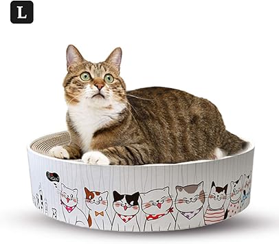 circle cat scratcher