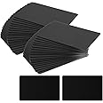 30pcs NFC Cards Rewritable NFC Tags NTAG 215 PVC Cards Blank Easy Convenient Programmable NFC Business Card Chip 504 Bytes Memory NFC Tag Compatible with All NFC Enabled Devices Black